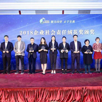 達內(nèi)科技榮膺北京商報“2018企業(yè)社會責任絨花獎”