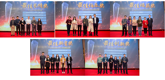 2017達內(nèi)教育集團最佳企業(yè)雇主頒獎典禮達內(nèi)領(lǐng)導(dǎo)與企業(yè)代表合影留念