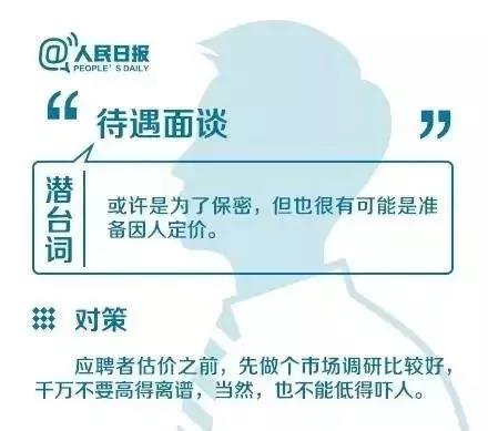 面試也有標(biāo)準(zhǔn)答案，這些“面試潛臺(tái)詞”你要懂
